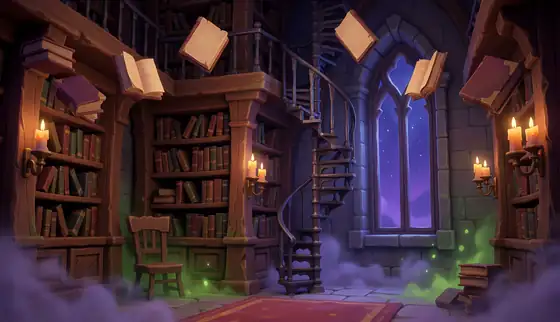 Die Spukbibliothek
